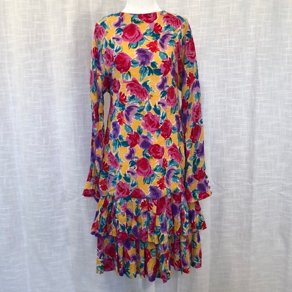 Vintage Dresses & Skirts - Vintage dropped waist dress